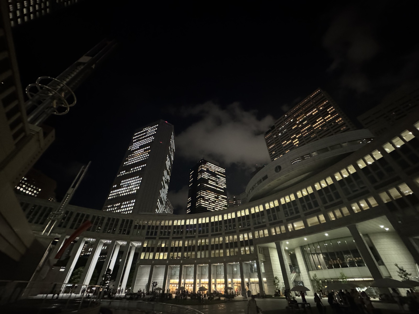 Деловые центры Шиндзюку. Тут же находится та <a href="https://maps.app.goo.gl/R3bmV2zkLgM1E7dV6">бесплатная смотровая</a> из начала главы